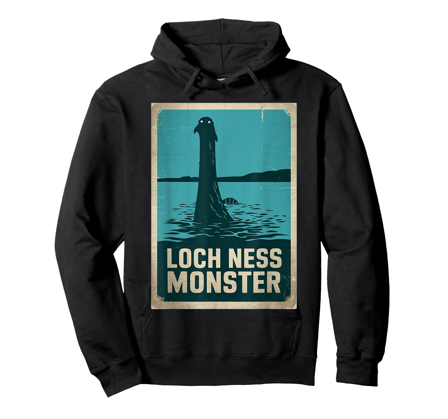 Mythical Creature Vintage Loch Ness Monster T-Shirt