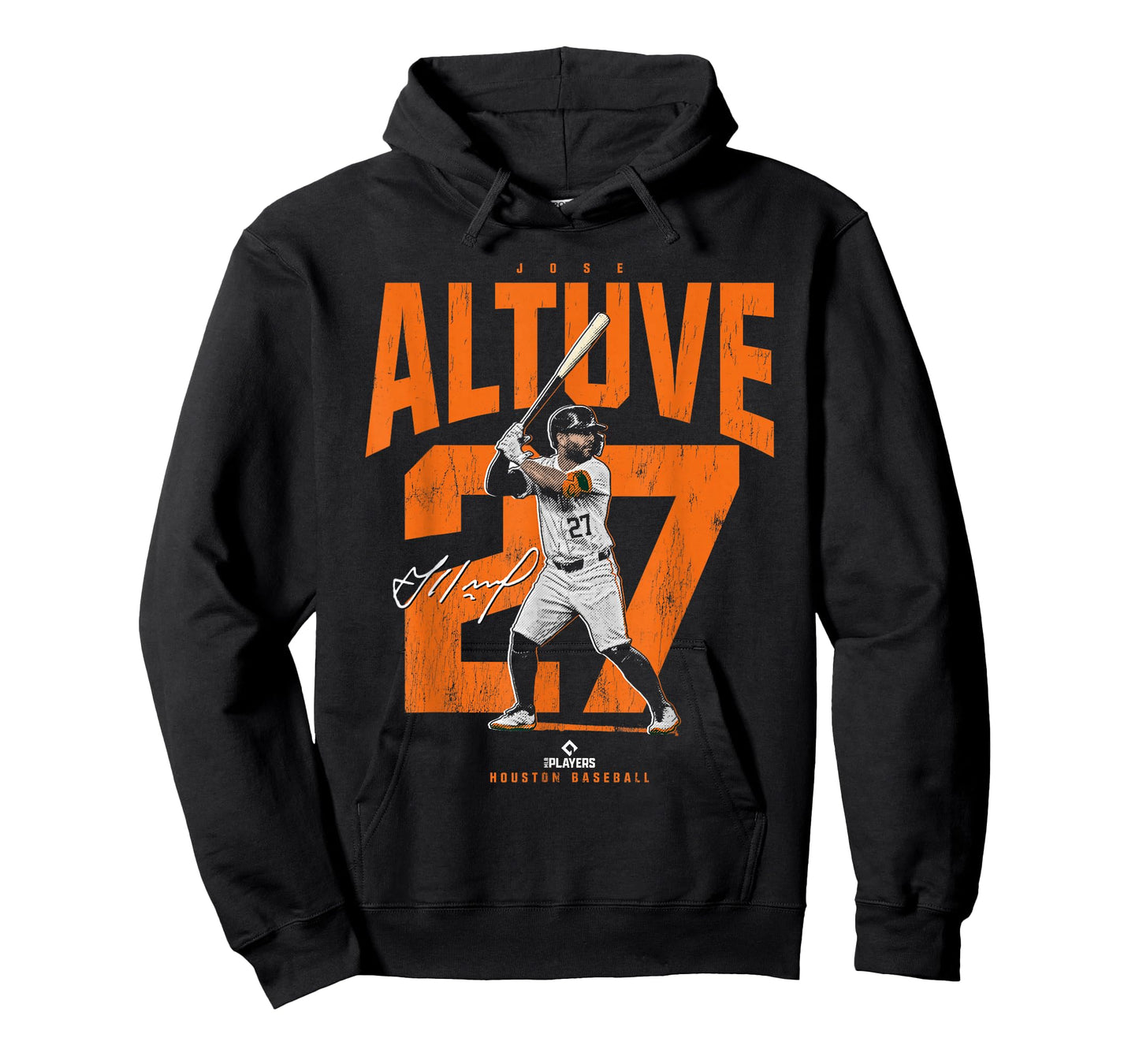 License Champs | Jose Altuve Houston Baseball Player Novelty T-Shirt - Blue, Unisex-Adult, Small, Short Sleeve