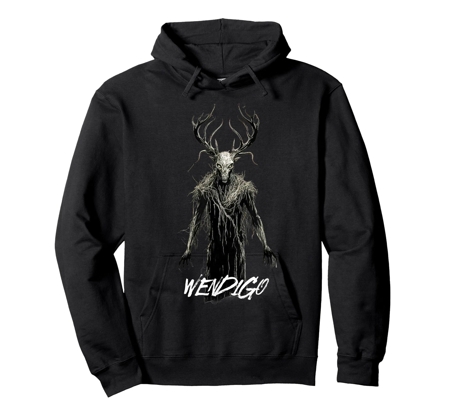 Wendigo Monster Skinwalker Cryptid Evil Horror Monster T-Shirt