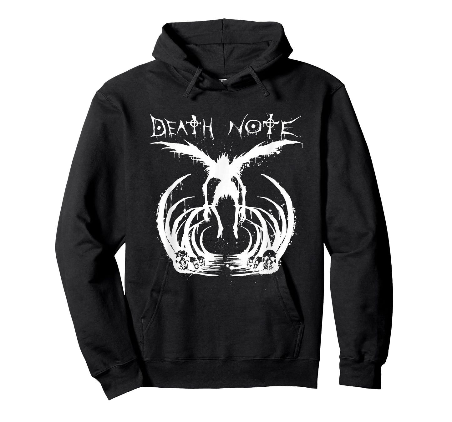Death Note Ryuk Splatter Silhouette Anime T-Shirt