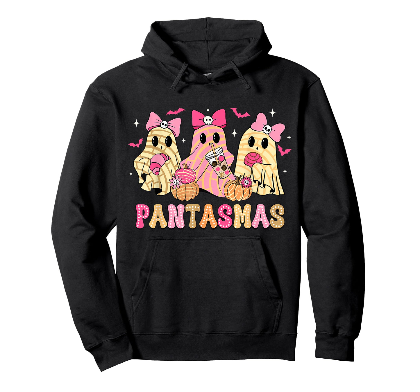 Pantasmas Ghost Funny Spooky Conchas Mexican Halloween Ghost T-Shirt