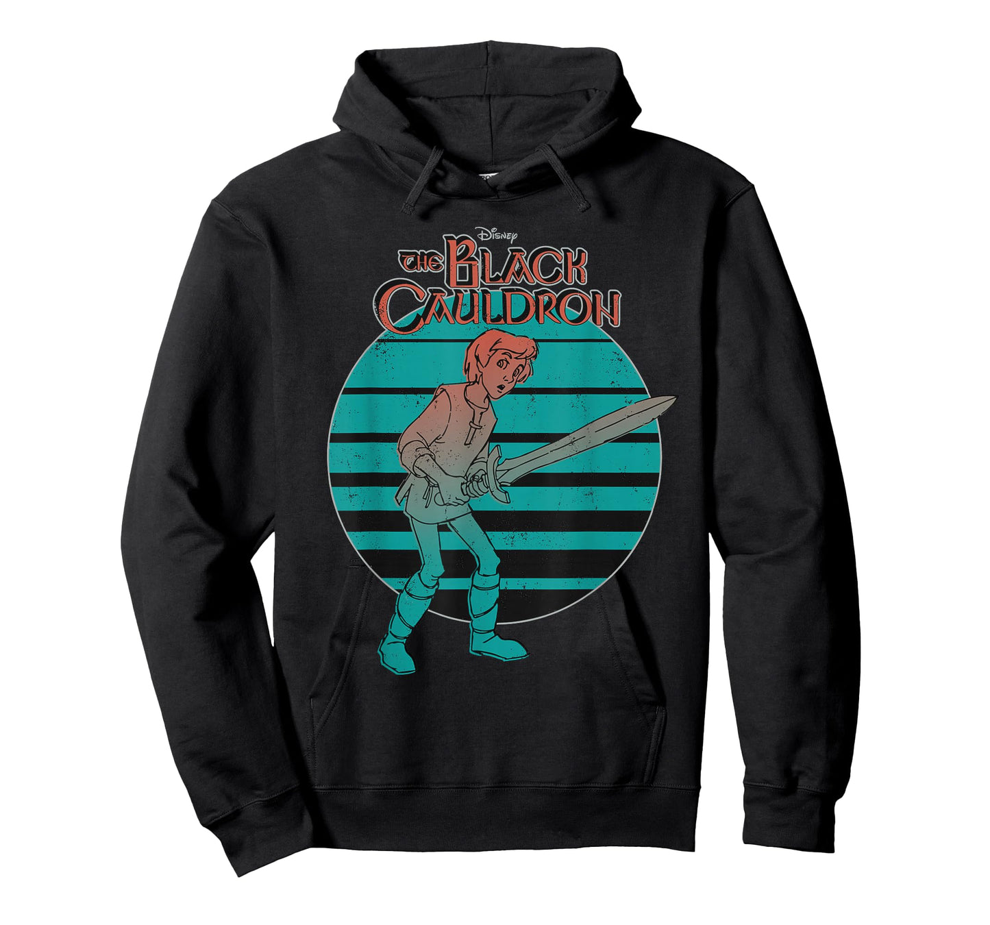Disney The Black Cauldron Retro Movie Logo T-Shirt