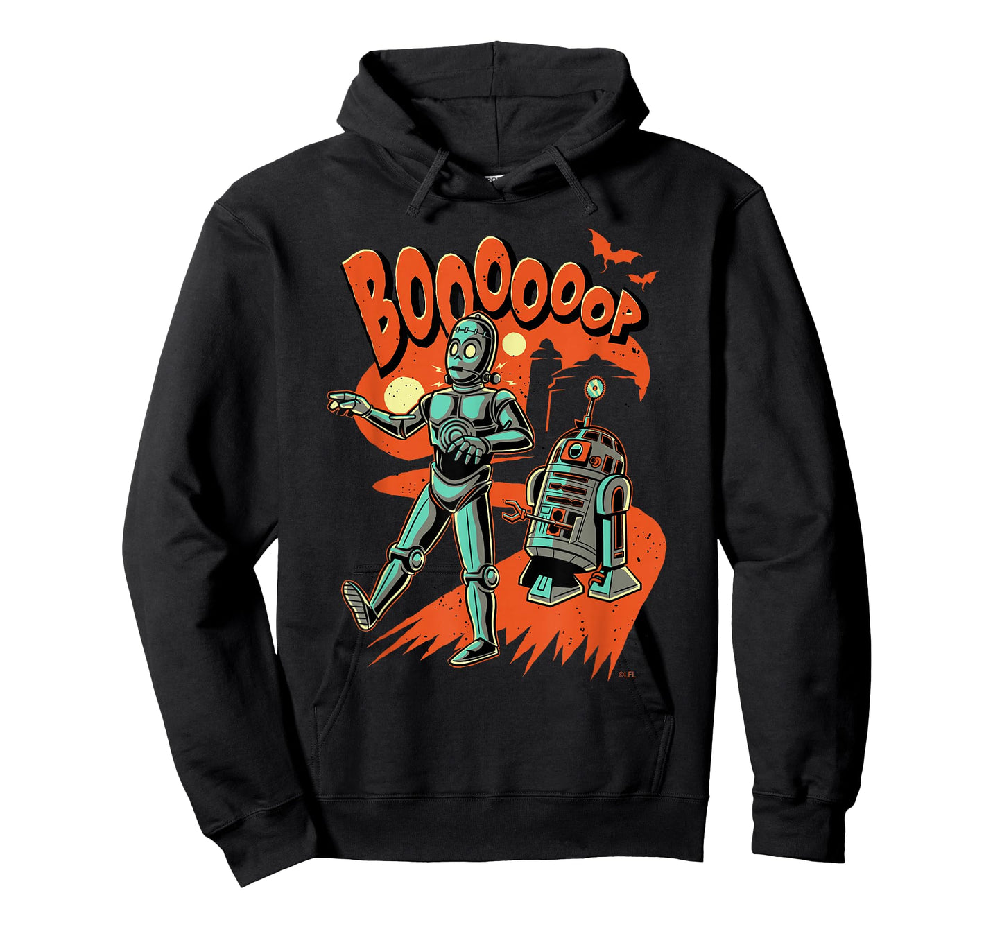 Star Wars R2-D2 & C-3PO Monster Droids Booooop Halloween T-Shirt
