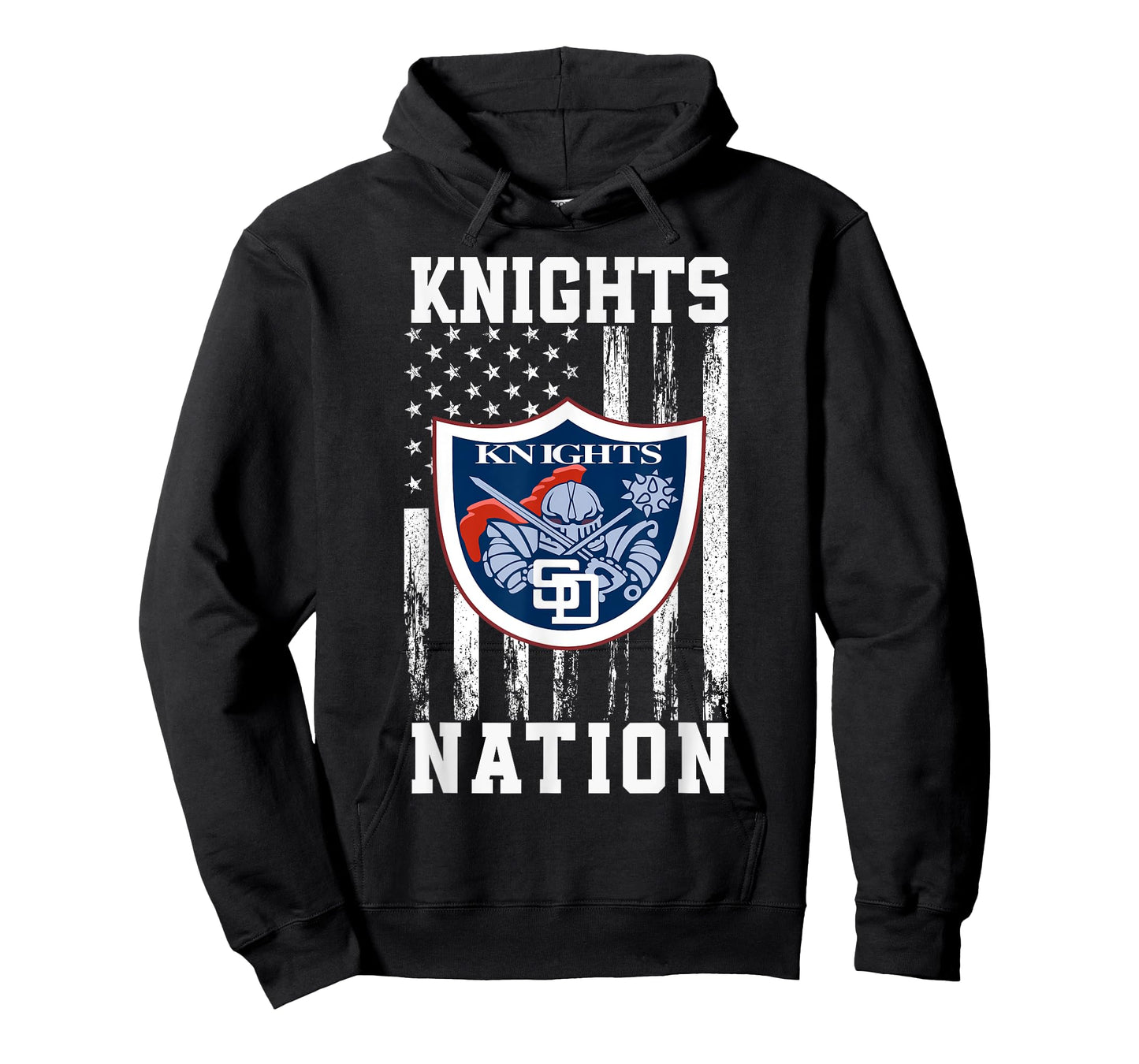 South Dearborn Knights Logo Nation HS T-Shirt