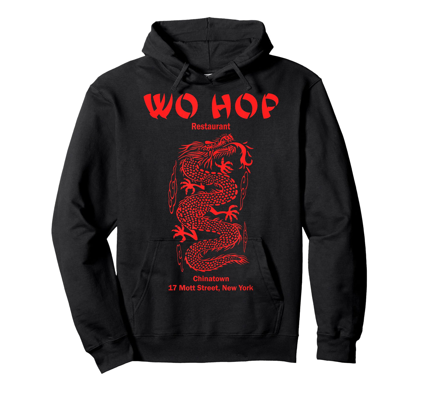 Red Wo hop Restaurant Chinatown, Serpent Dragon Vintage T-Shirt