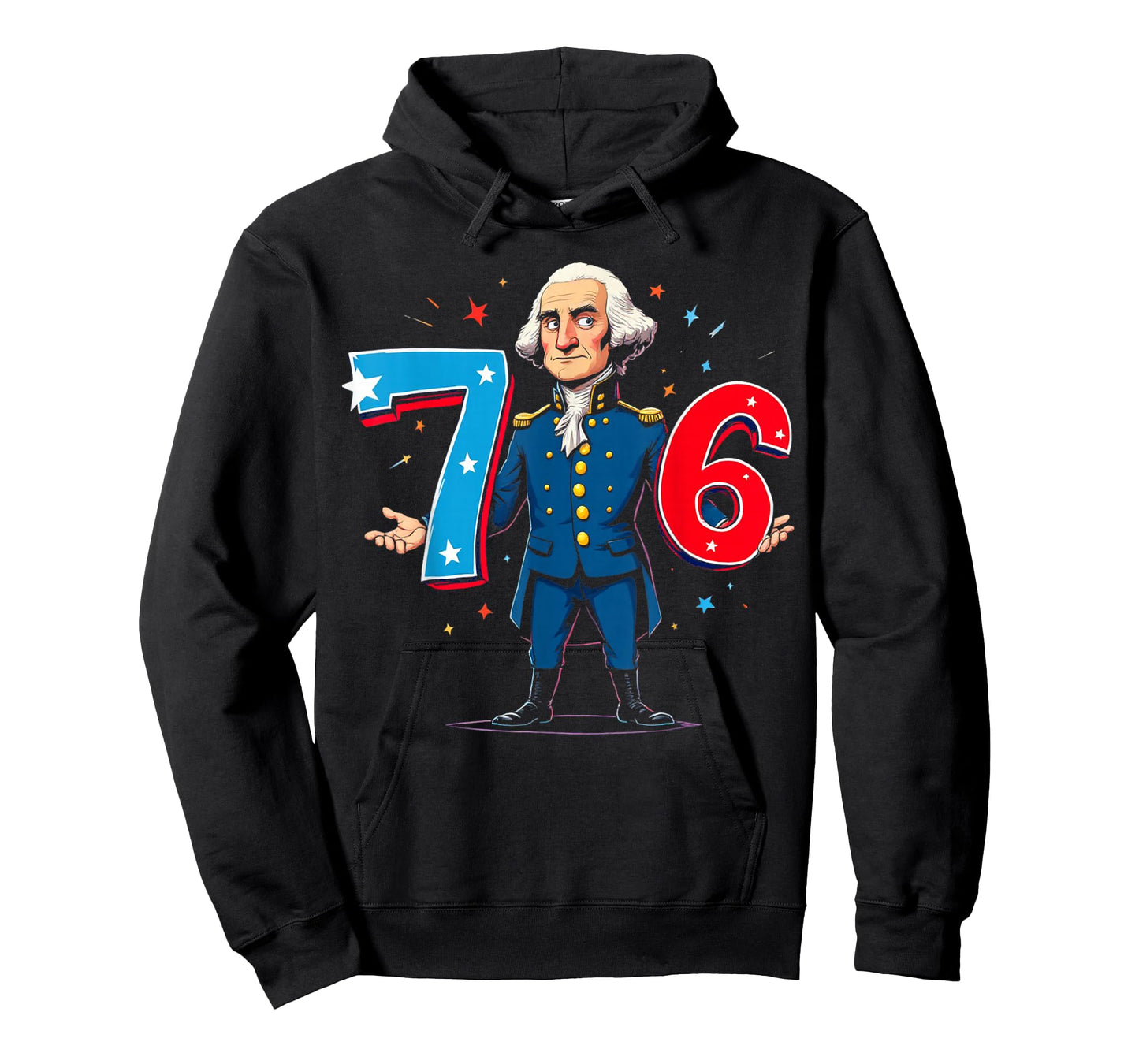 6-7 7-6 George Washington Seven Six Teacher American 67 Kids T-Shirt