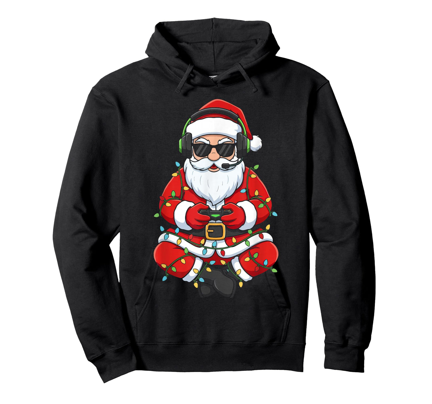Merry Christmas Gamer Santa Funny Play Game Boys Men Xmas T-Shirt