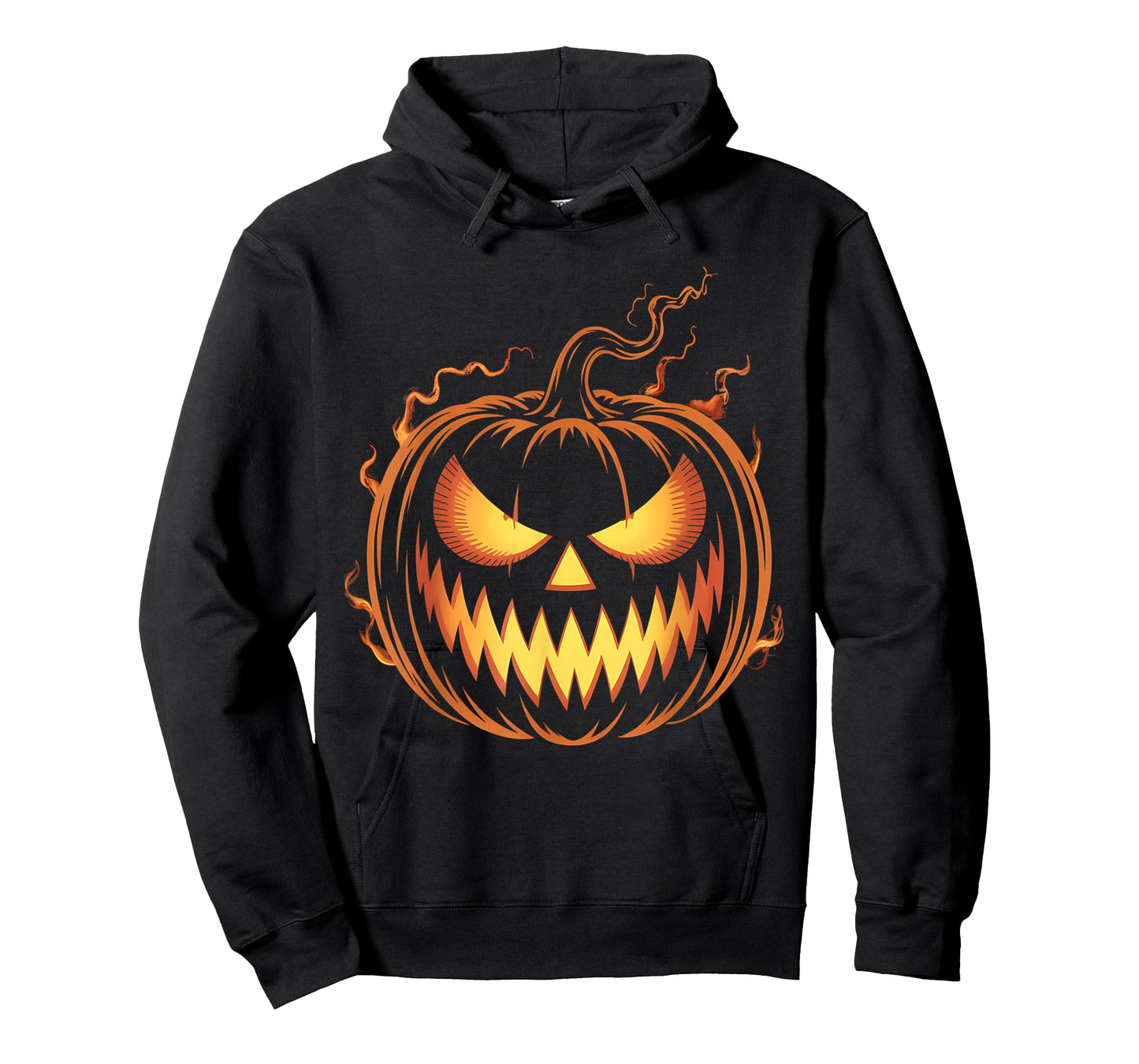 Scary Carved Pumpkin Face Jack O Lantern Halloween Costume T-Shirt