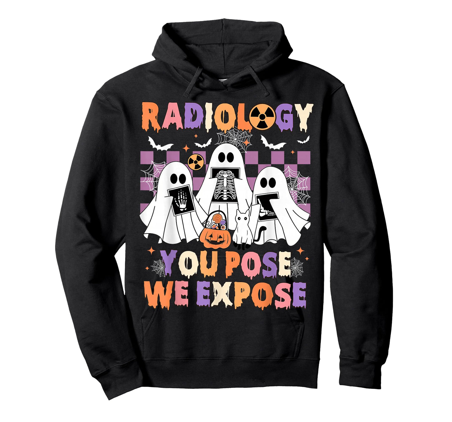 Radiology Halloween Nurse You Pose We Expose RT Rad Tech T-Shirt