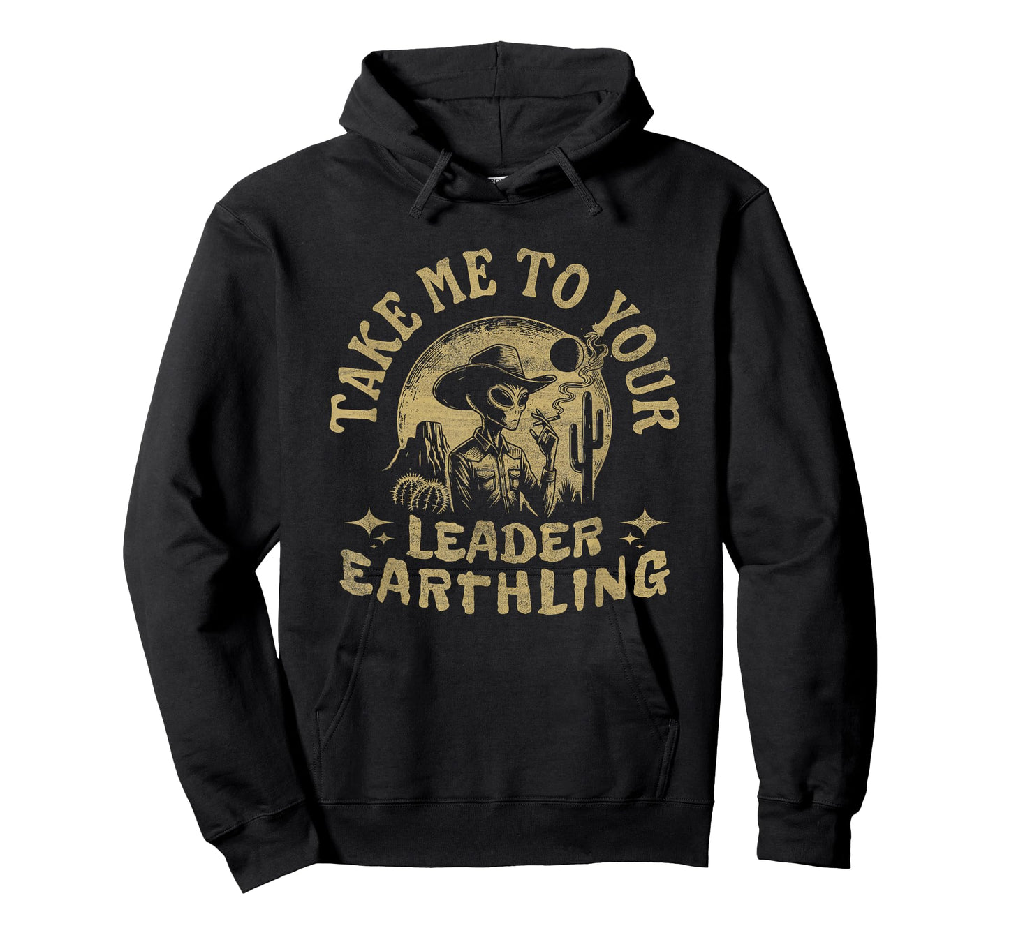 Take Me To Your Leader Earthling Alien T-Shirt