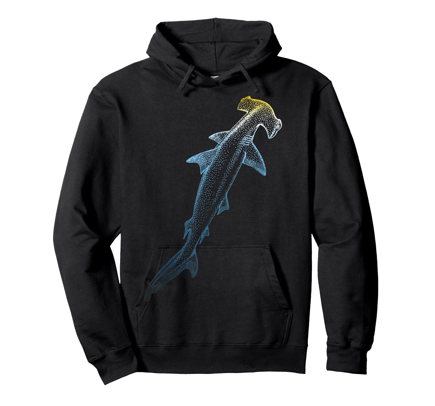 Beautiful Colors Swimming Hammerhead Shark Lovers T-Shirt
