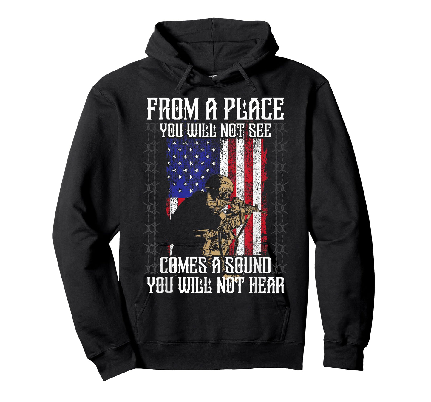 Sniper Military Sharpshooter Shooting Noise Marksman Shooter T-Shirt