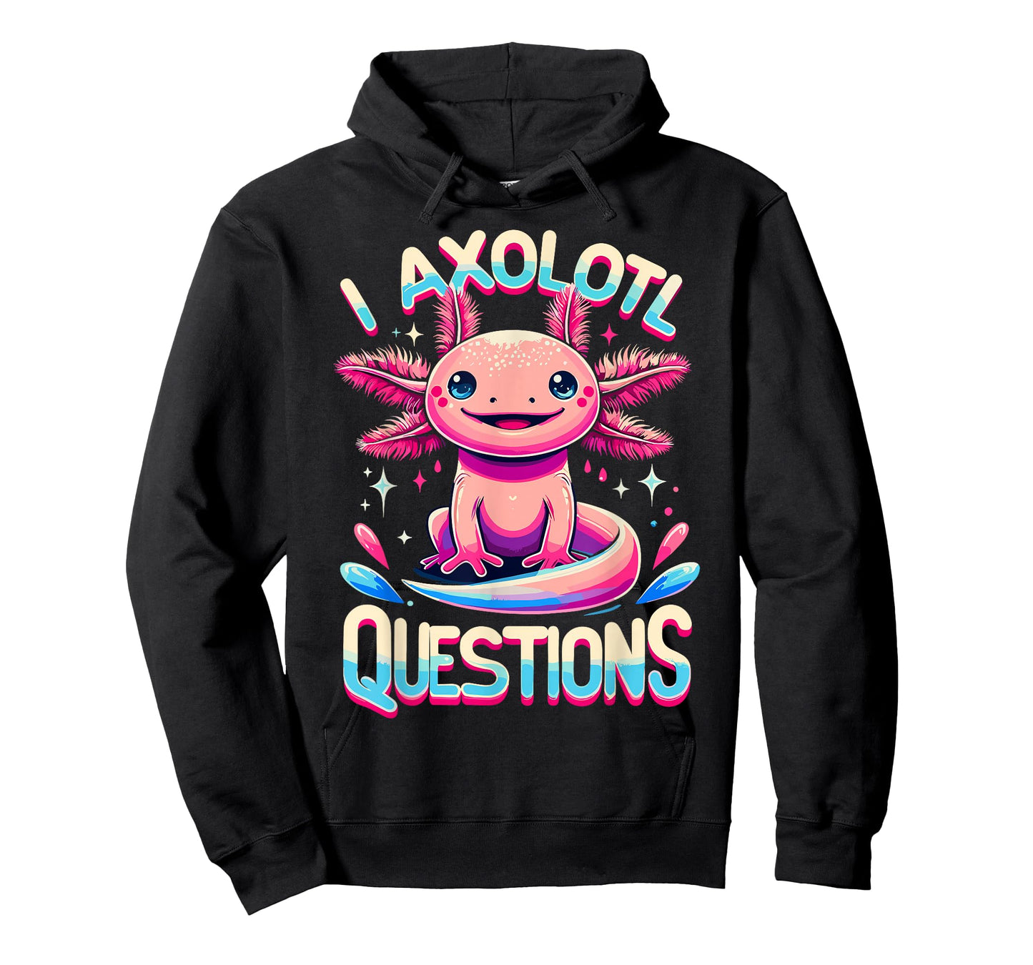I Axolotl Questions Cute Anime Axolotl T-Shirt
