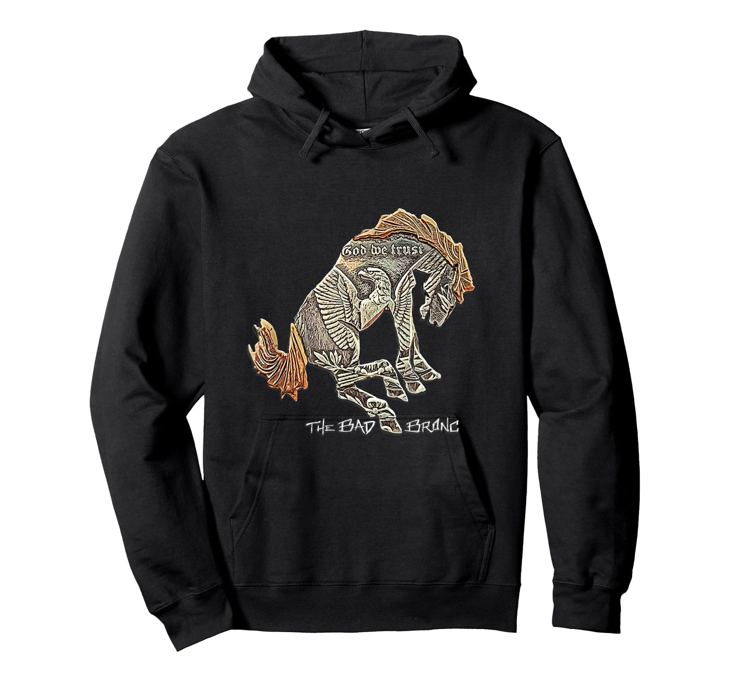 God We Trust Bronc T-Shirt