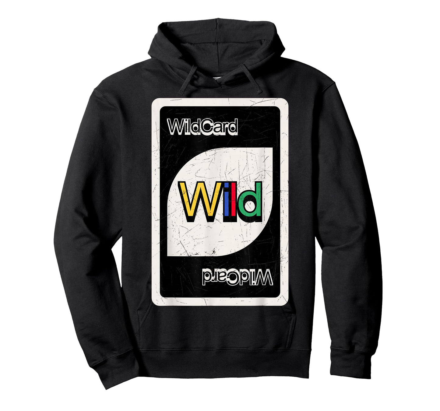 Always Be The Wildcard - Retro Re-Design Wild Card T-Shirt