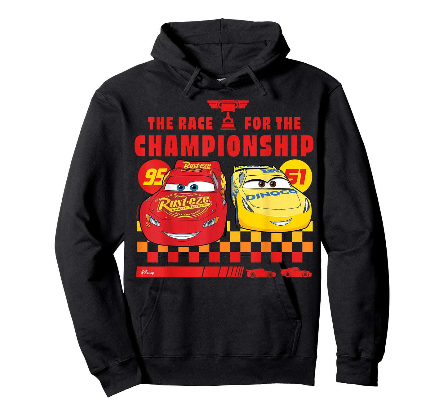 Disney Pixar Cars - Lightning And Cruz Race For Championship T-Shirt