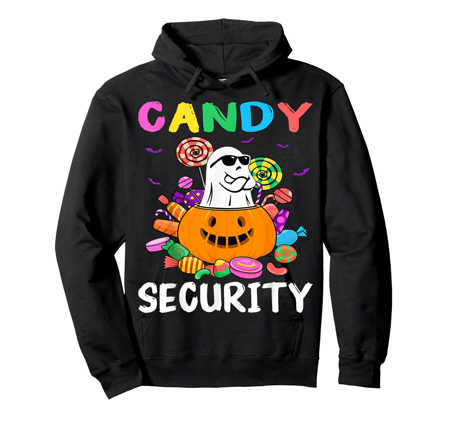 Candy Security Ghost Halloween Costume T-Shirt