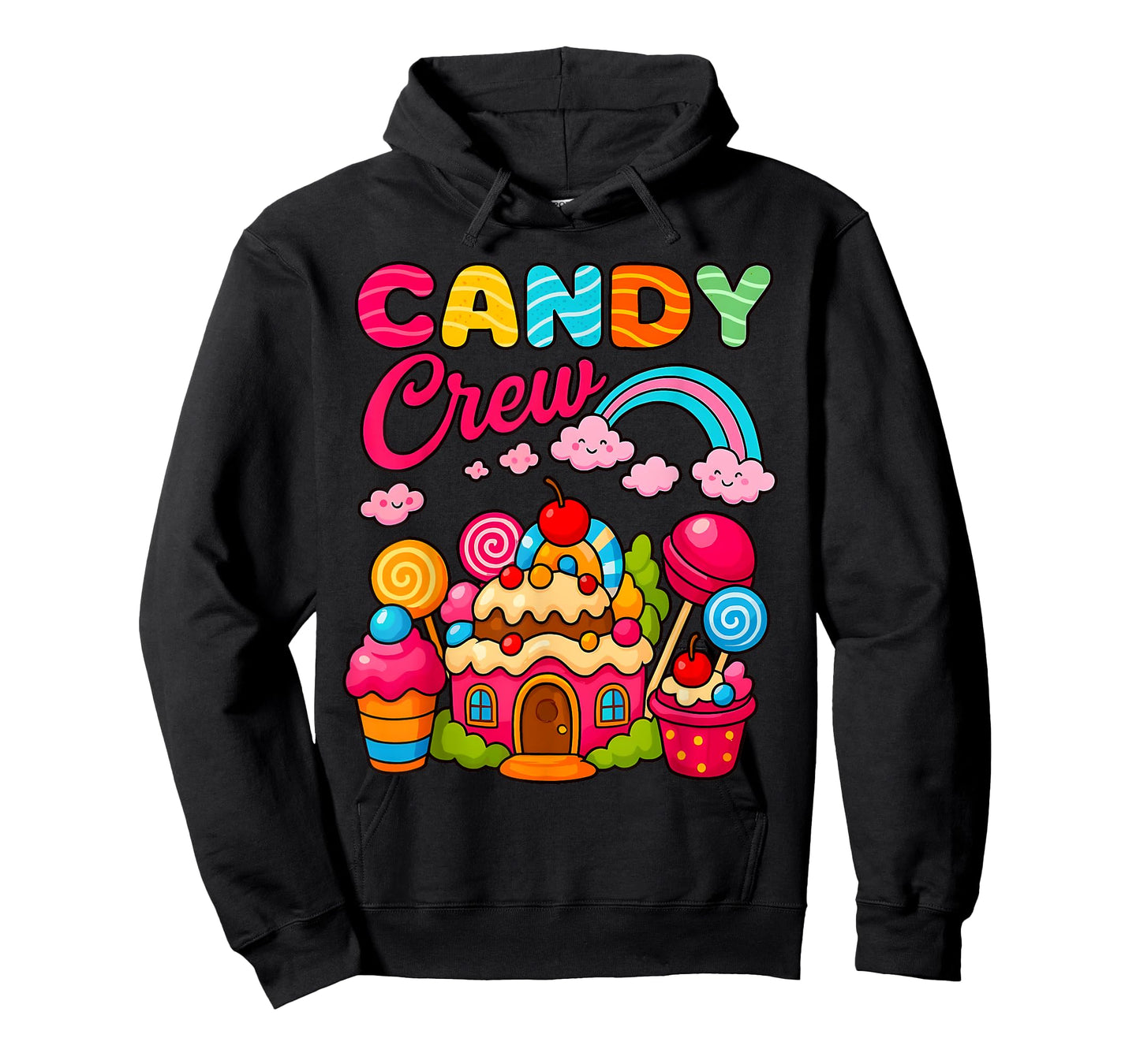 Candy Crew Candy Land Decorations Candy Squad Kids Women T-Shirt