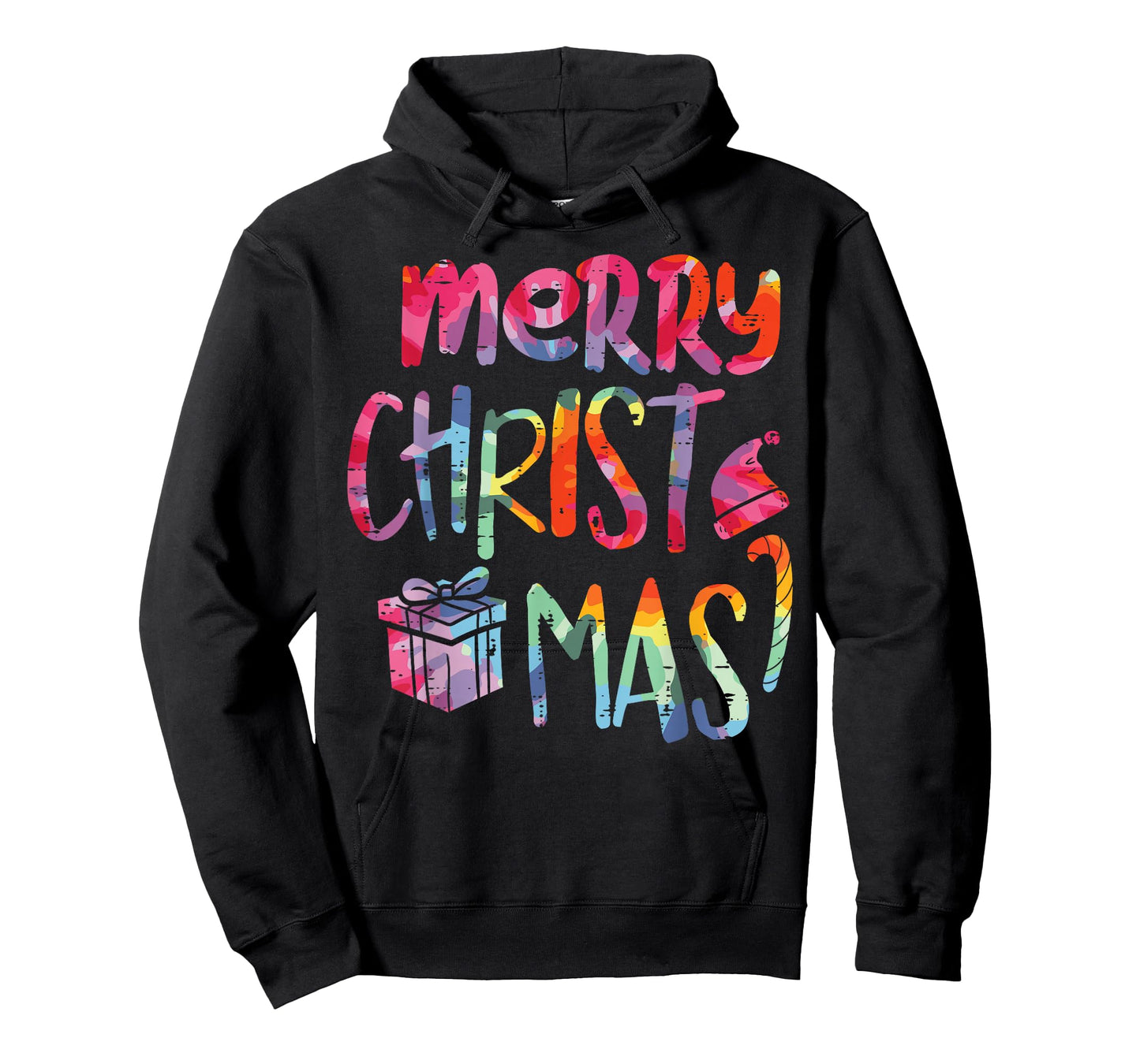 Merry Christmas Tie-Dye Xmas Holiday Men Women Kids Girl Boy T-Shirt