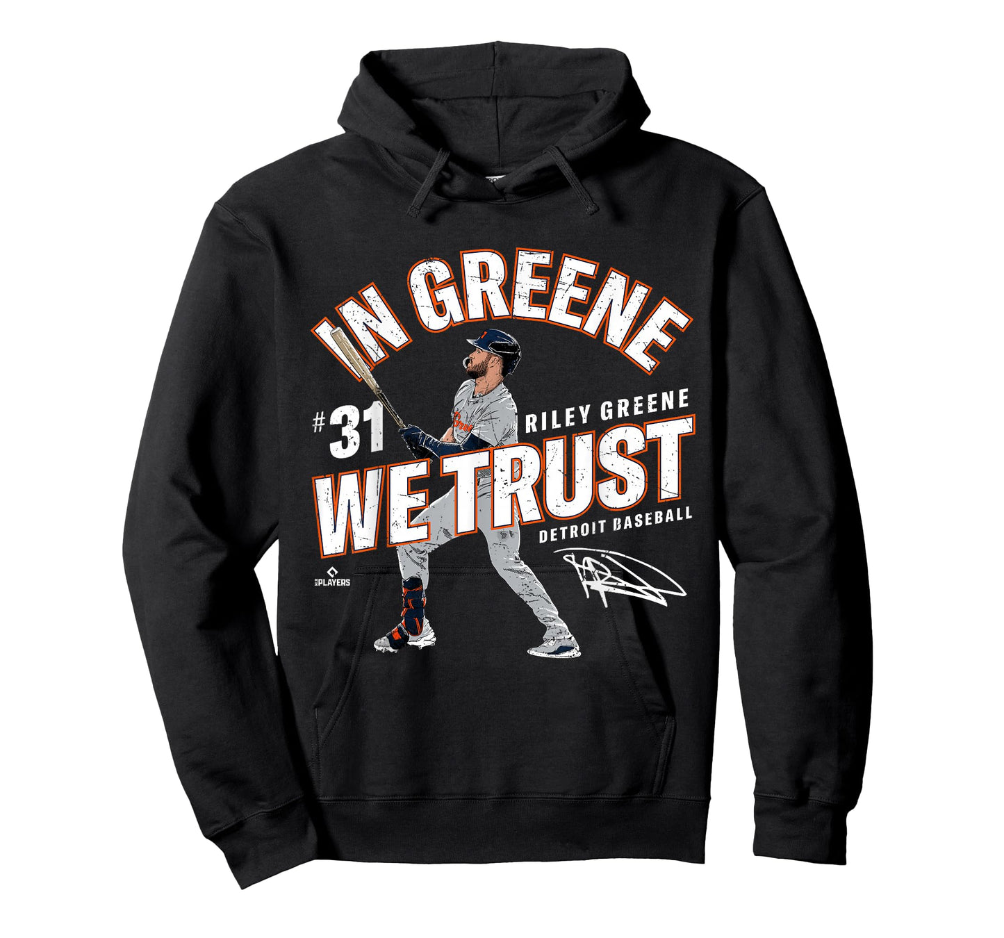 In Greene We Trust Riley Greene Detroit Baseball MLBPA T-Shirt