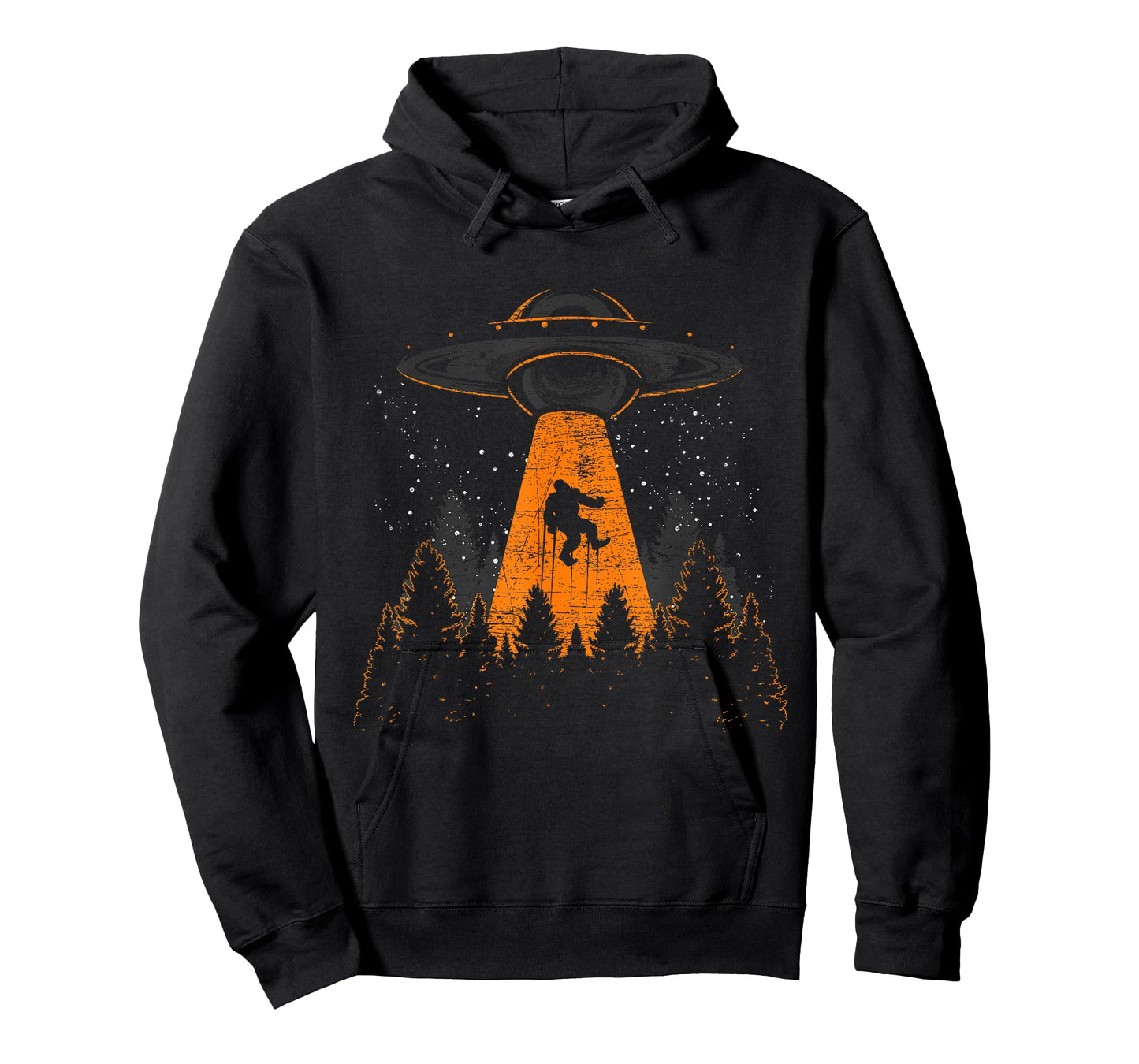 Science Fiction Kryptide Sasquatch Alien UFO Myth Bigfoot T-Shirt