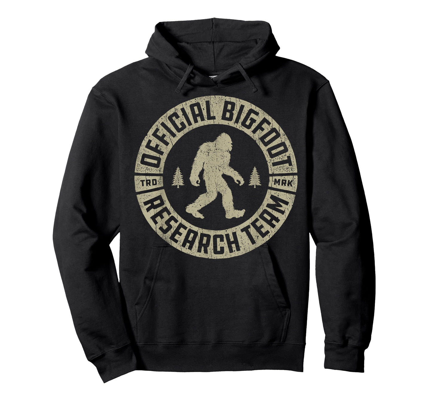 Bigfoot Research Team Retro Vintage Sasquatch Men Women T-Shirt