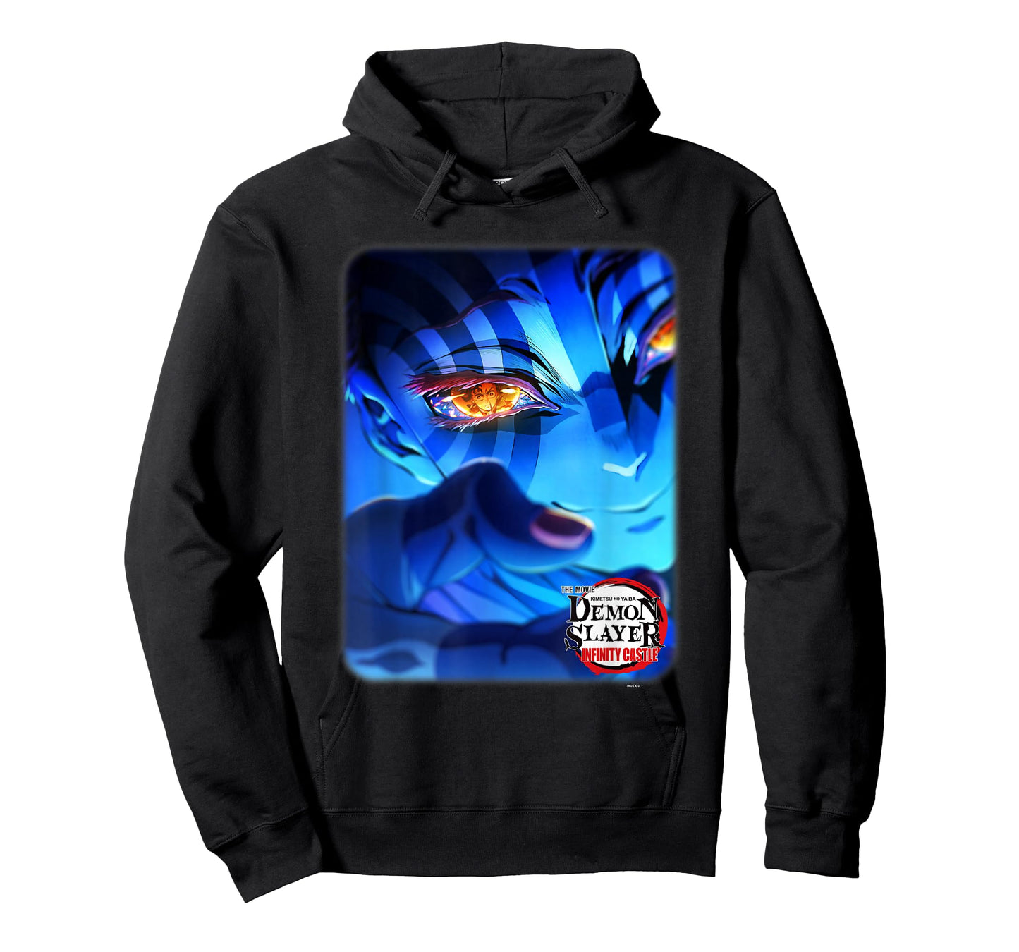 Demon Slayer: Infinity Castle Akaza Eye Reflection Art T-Shirt