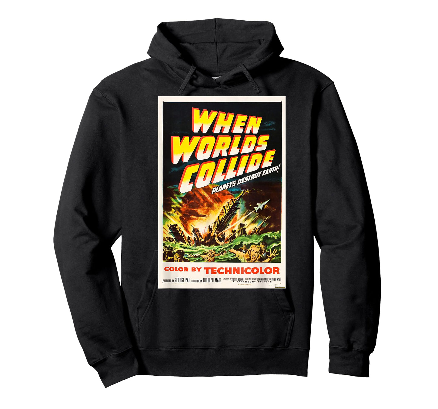 When Worlds Collide - Vintage Movie Poster T-Shirt