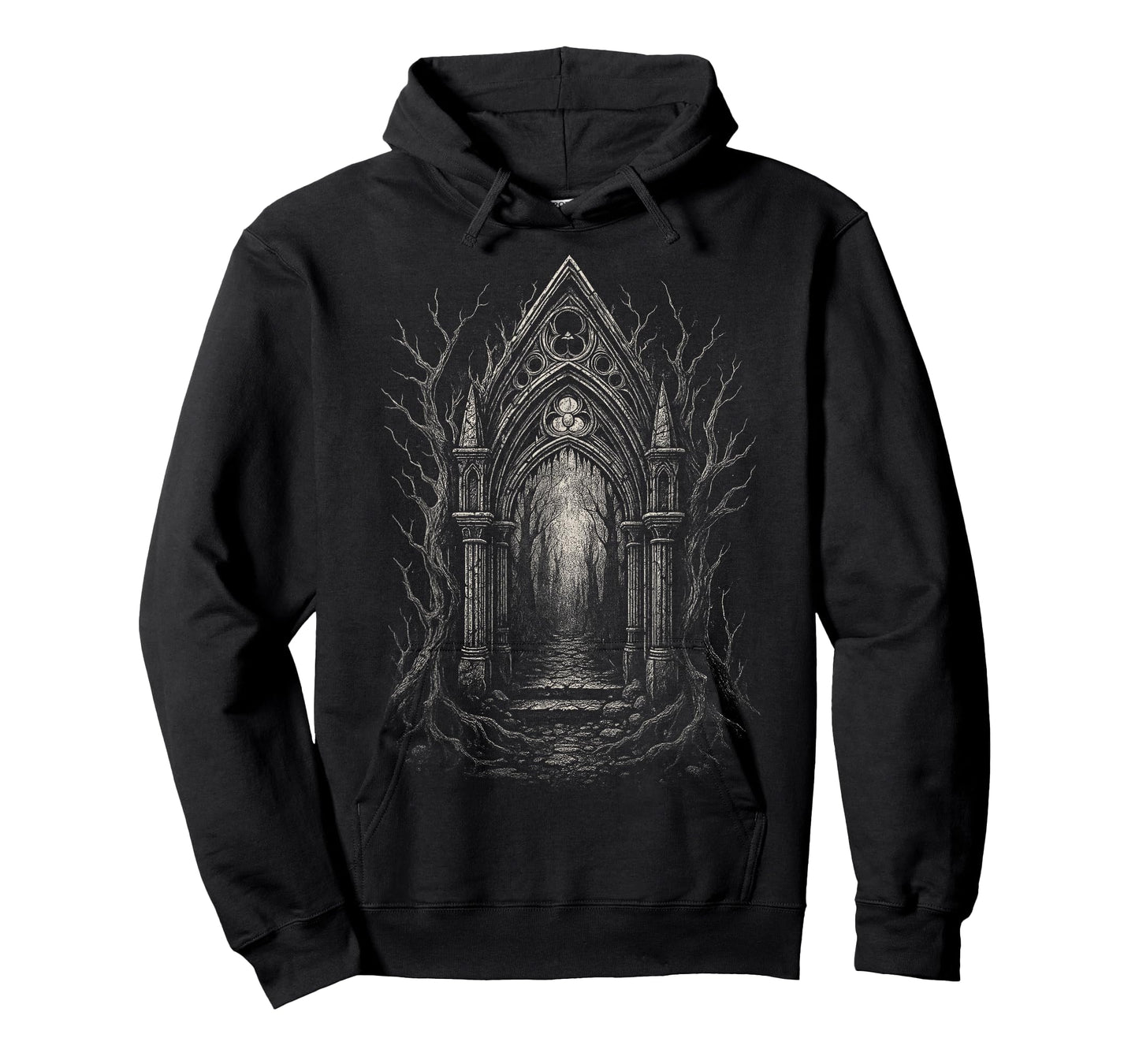 Dark Gothic Forest Goth Horror Alt Alternative Art Aesthetic T-Shirt