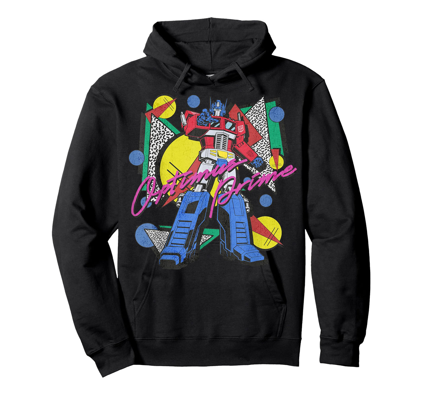 Transformers Retro Optimus Prime 80's Print T-Shirt