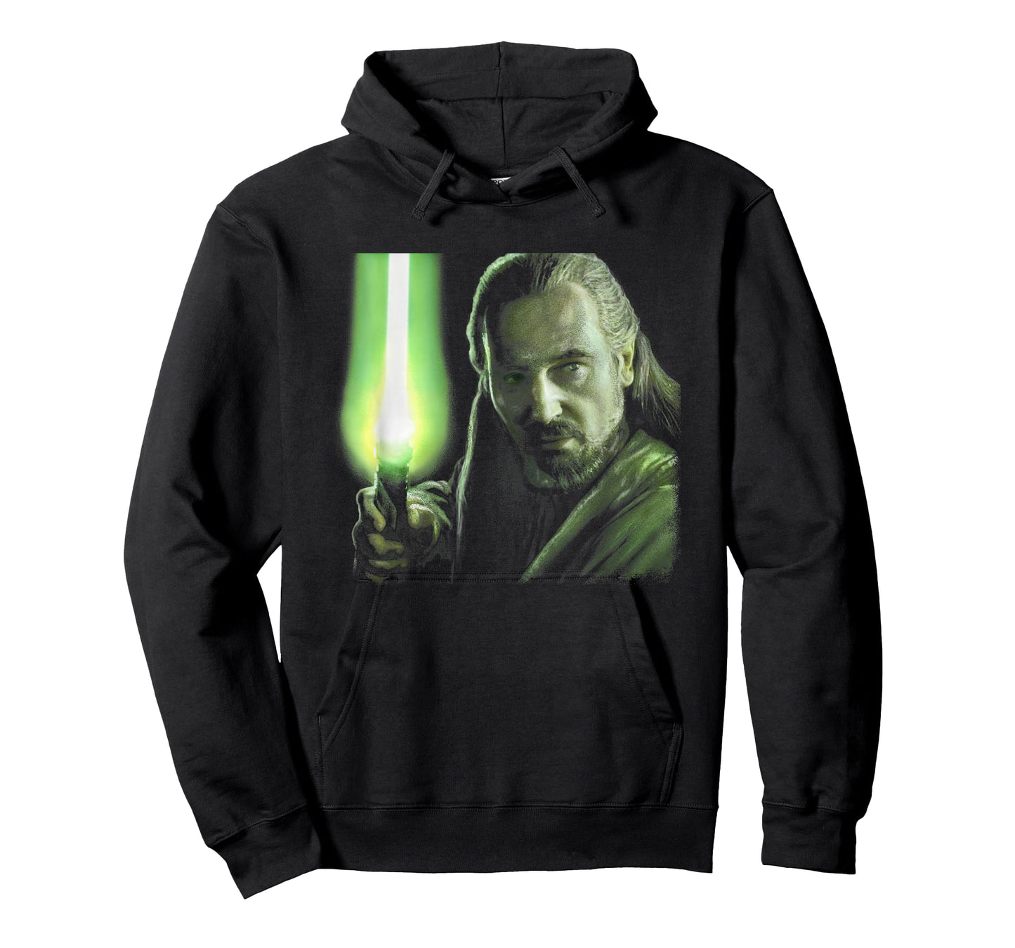 Star Wars The Phantom Menace Episode I Qui-Gon Jinn Poster T-Shirt
