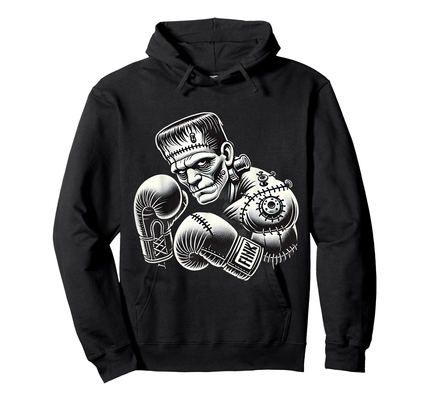 Frankenstein Boxer Funny Halloween Costume Sports Box Boxing T-Shirt