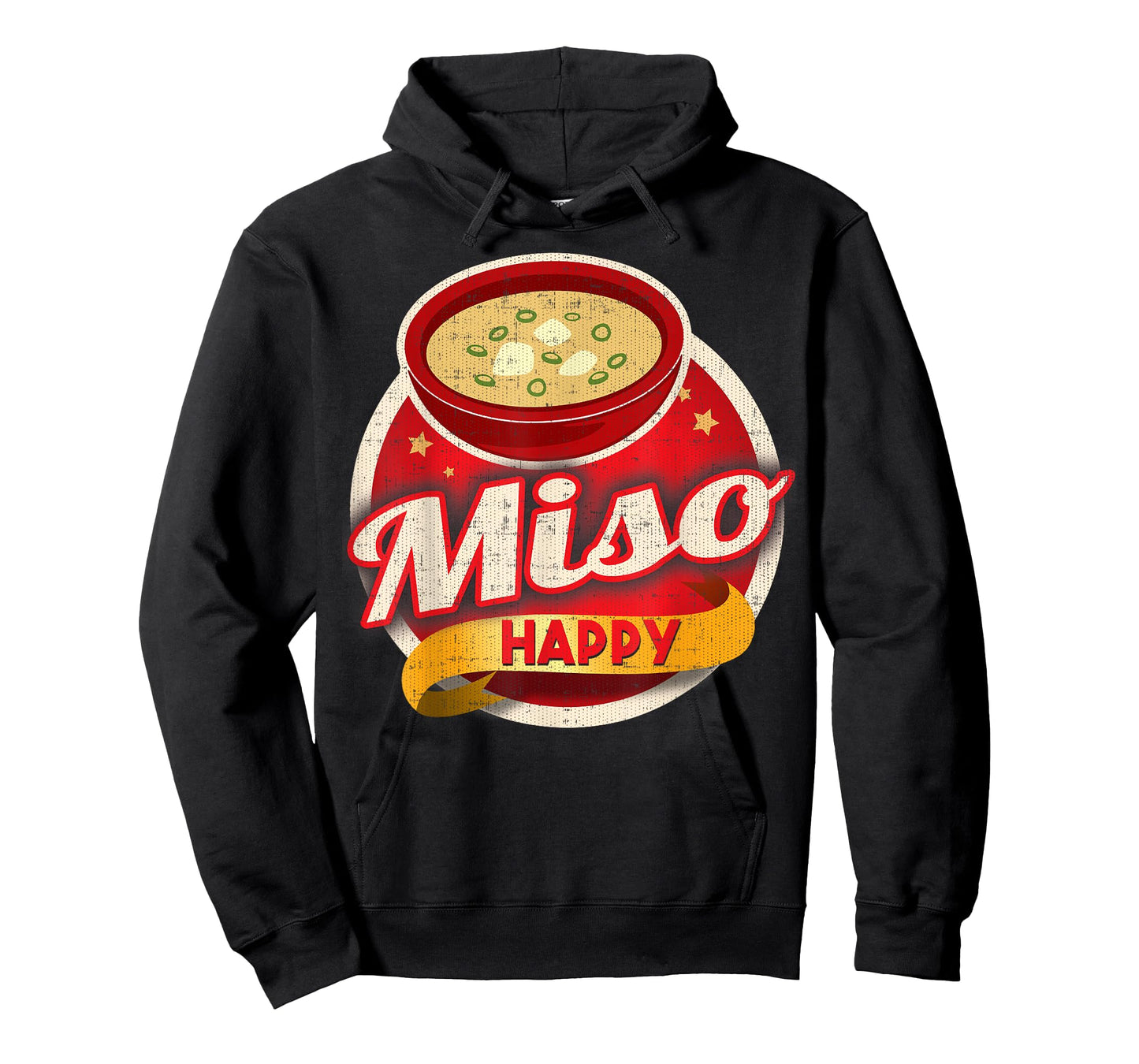 Miso Happy Shirt | Funny Japanese Food Pun Soup Shirt T-Shirt