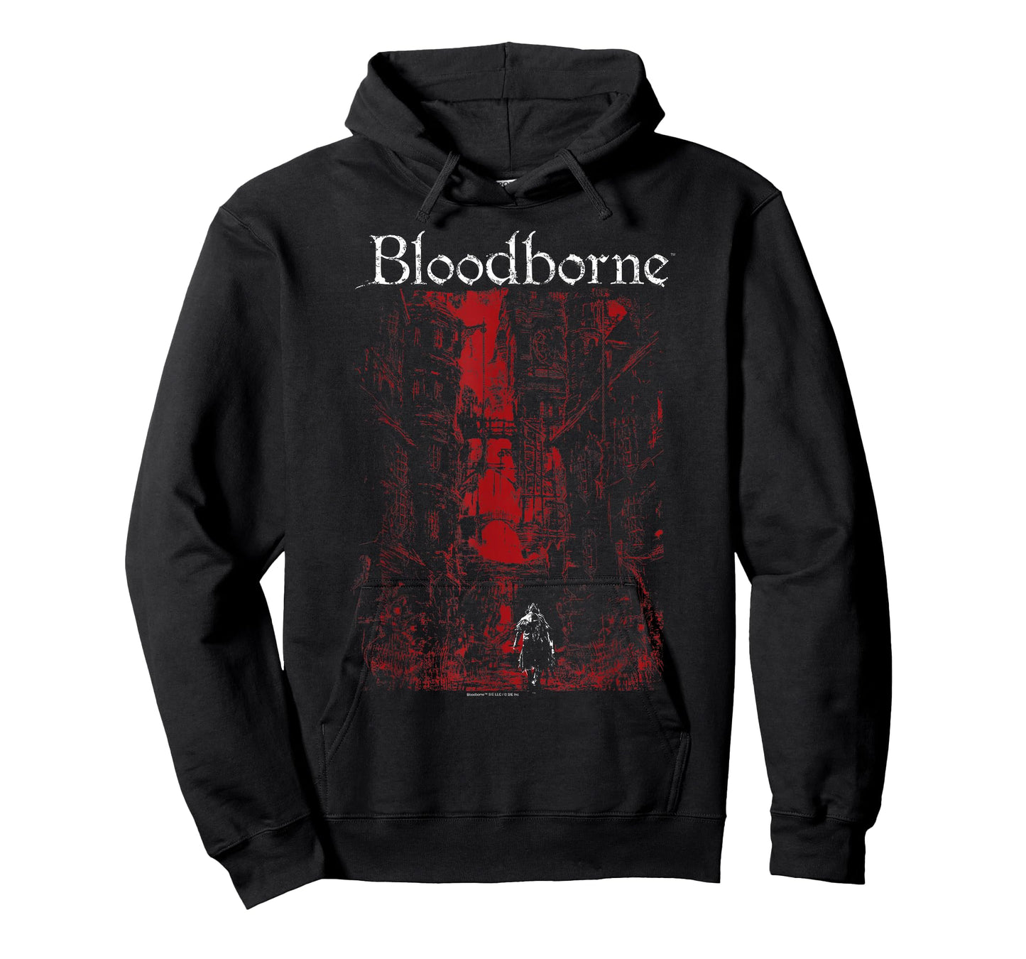 Bloodborne Red City Background T-Shirt