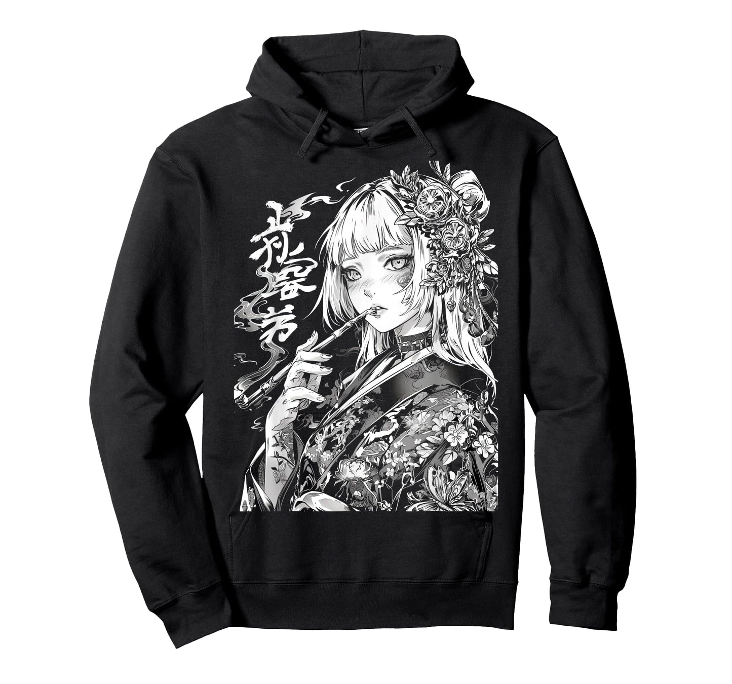 Waifu Anime Horror Girl Aesthetic T-Shirt