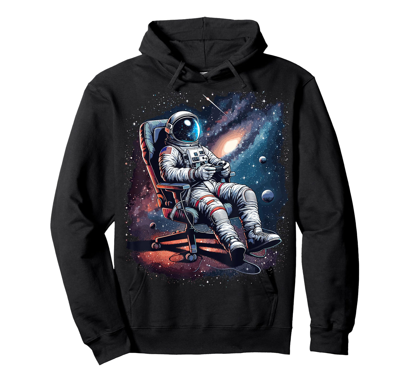 Space Astronaut Gaming System Planets Astronaut Gamer T-Shirt