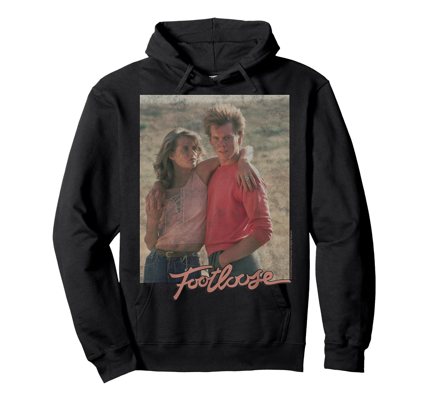 Footloose Ren McCormack Ariel Moore Portrait Title Logo T-Shirt