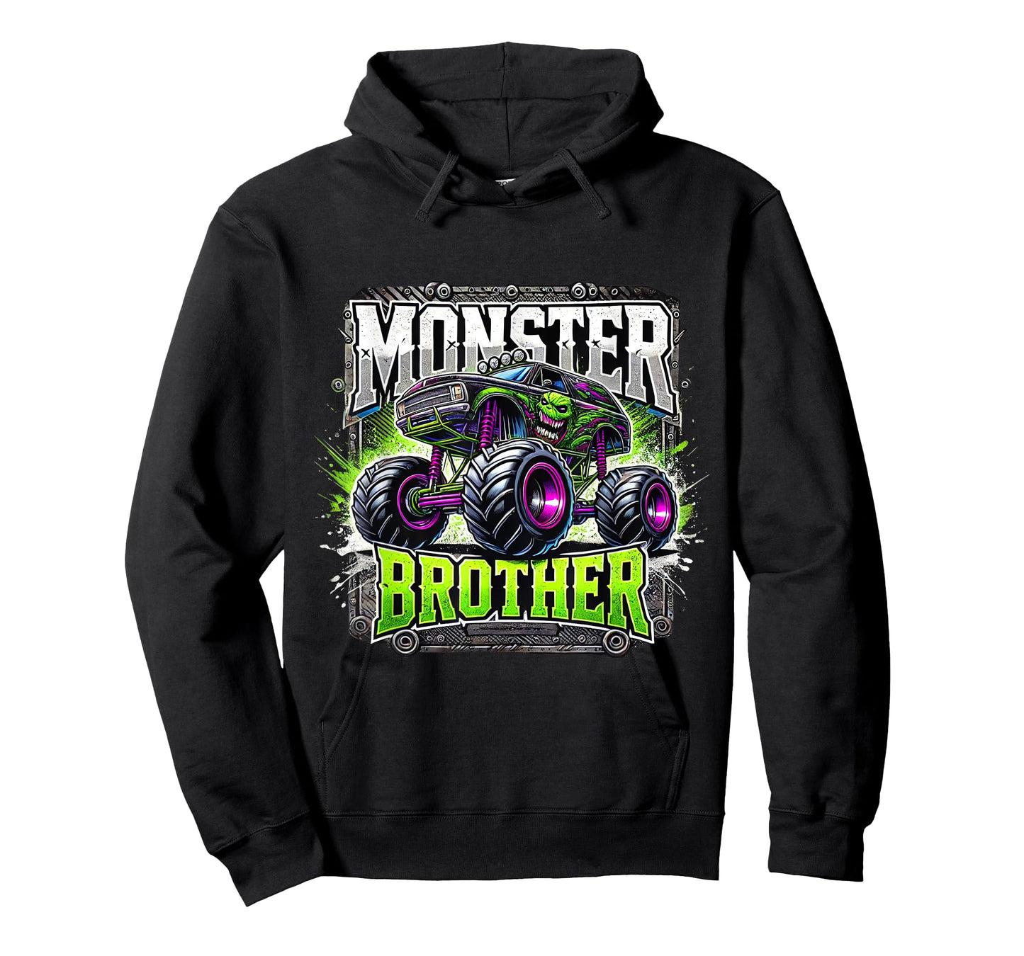 Monster Brother - Cool Monster Truck Design for Boys T-Shirt
