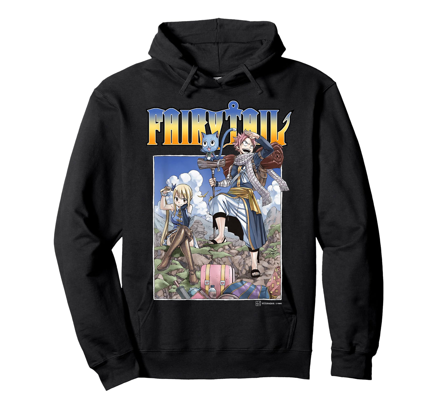 Fairy Tail Natsu Dragneel and Lucy Heartfilia On A Mission T-Shirt