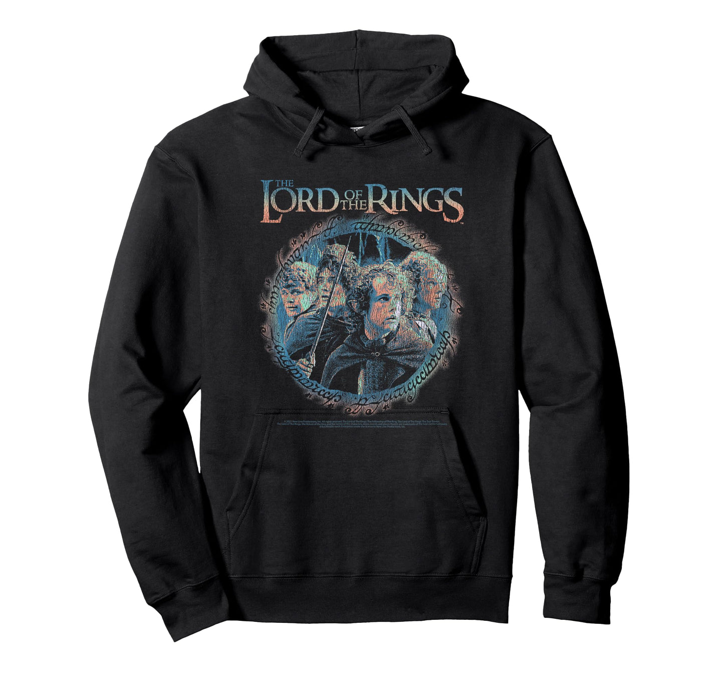 The Lord of The Rings Group Shot Ring Circle of Friends T-Shirt