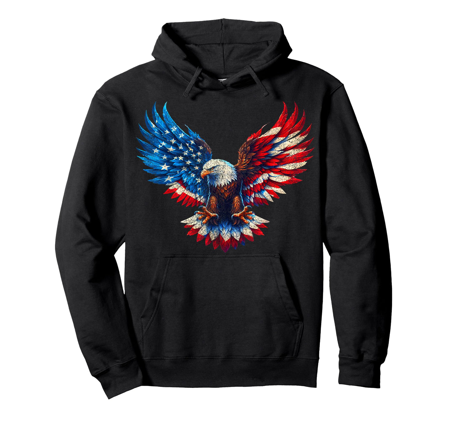 American Flag Bald Eagle Patriotic Eagle 4th of July USA T-Shirt