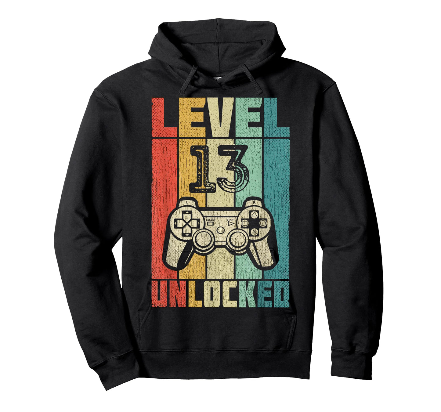 Level 13 Unlocked 13th Birthday Gift Idea T-Shirt