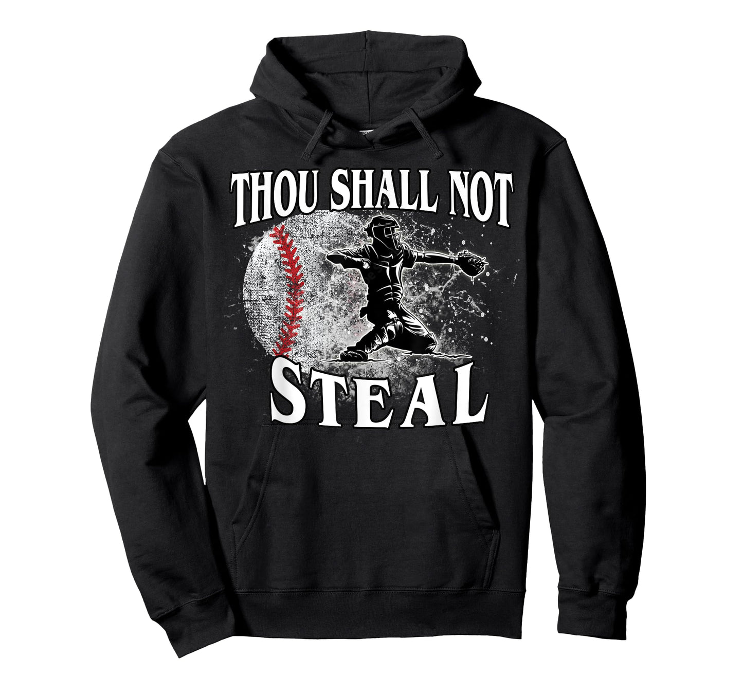 Baseball Catcher Thou Shall Not Steal T-Shirt