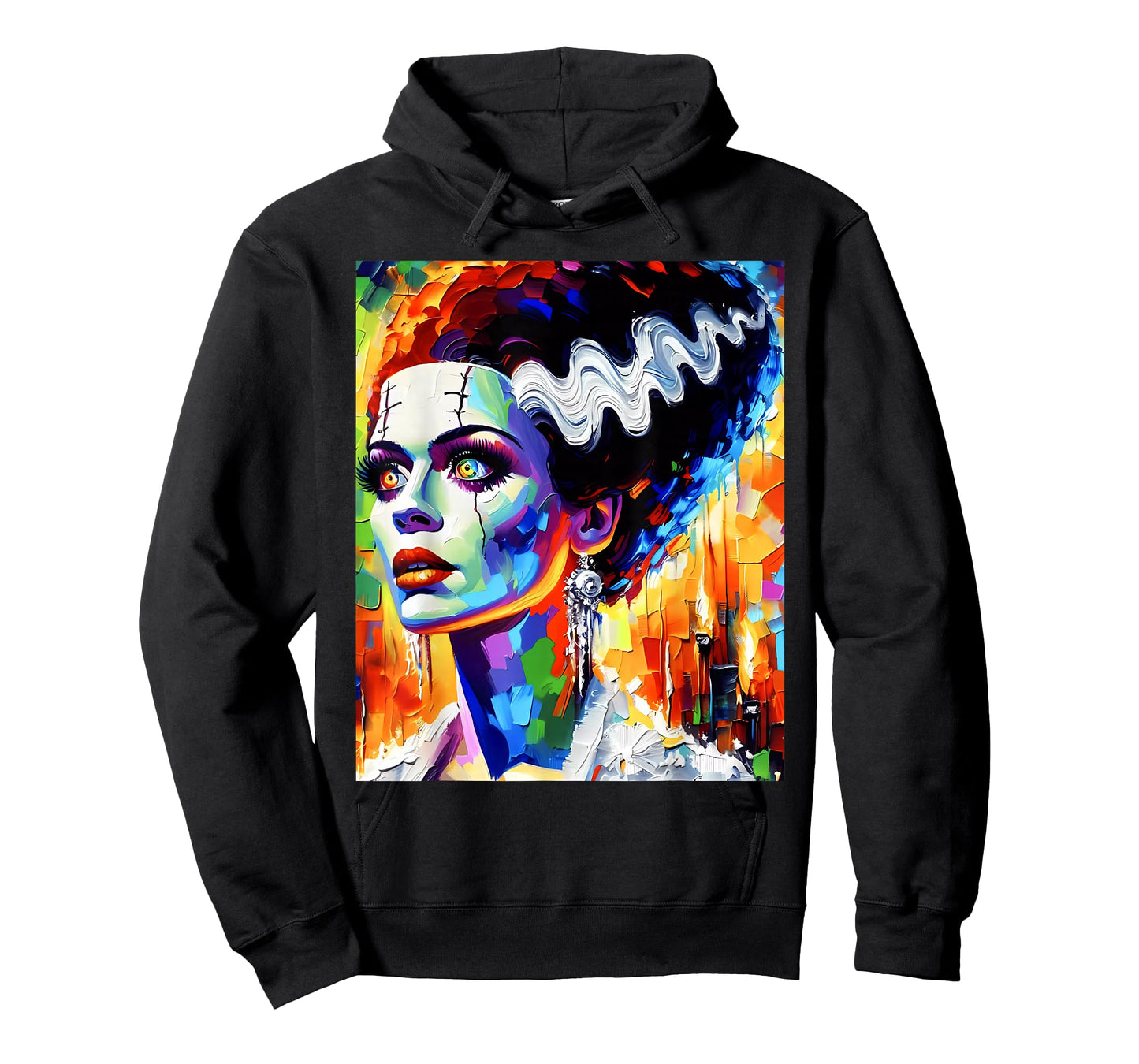 Frankenstein Monster And Bride Halloween Matching Couple T-Shirt