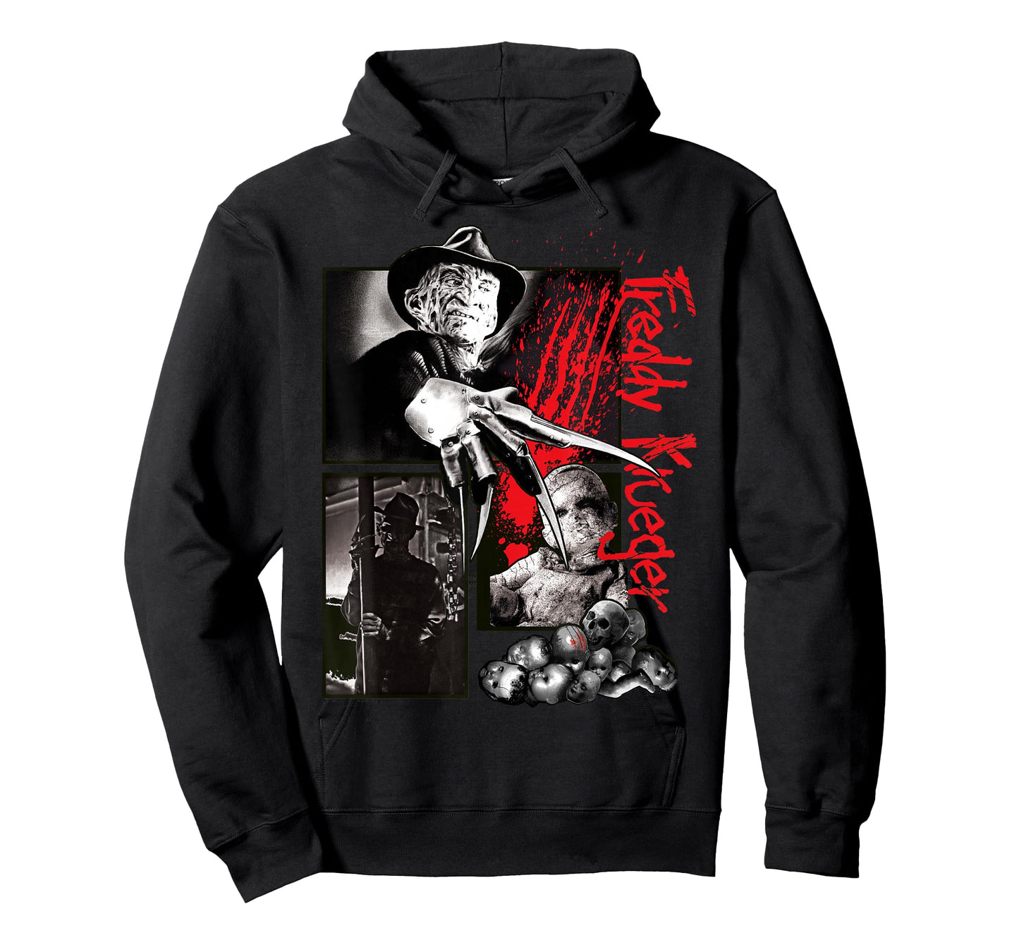 A Nightmare On Elm Street Freddy Krueger Panels T-Shirt