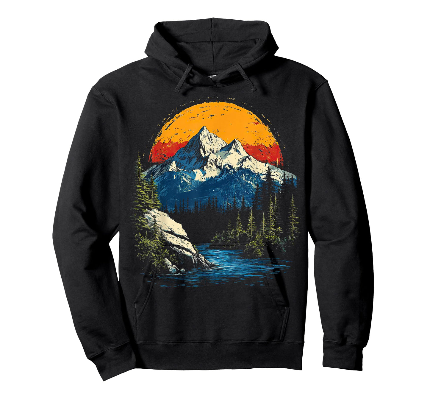 Graphic Tees Men Women Teens Kids Nature Mountain Vintage T-Shirt