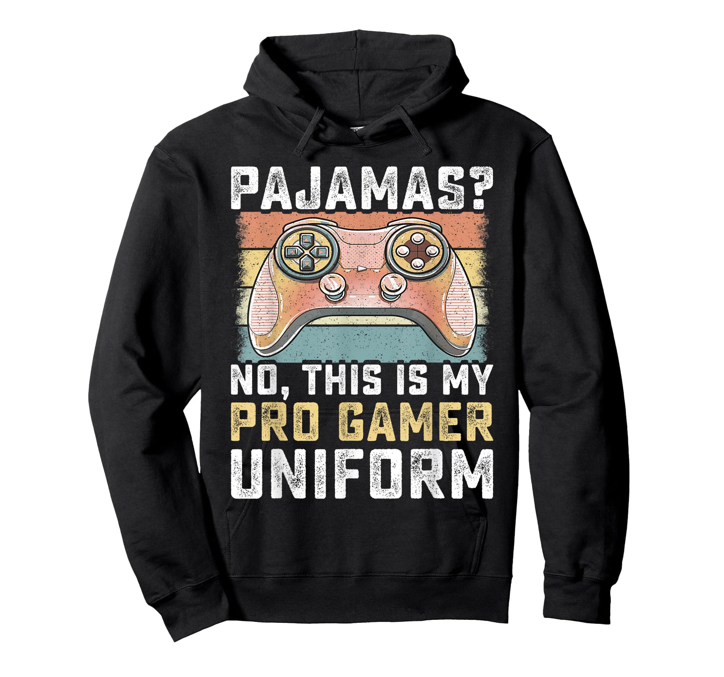 Pajamas No Pro Gamer Funny Video Games Boys Teens Gaming T-Shirt