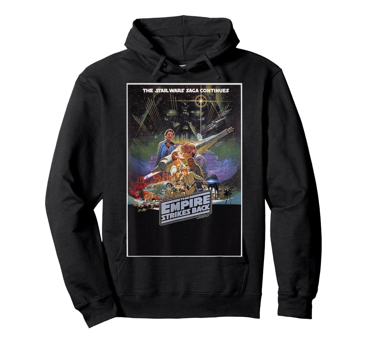 Star Wars The Empire Strikes Back Retro Movie Poster T-Shirt