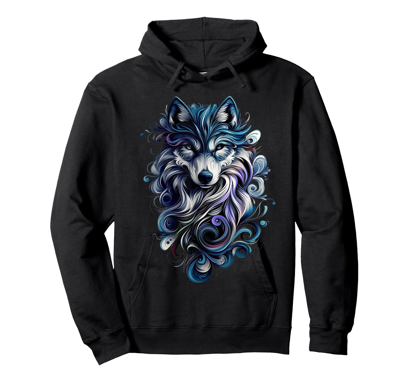 Wolf Wildlife Nature Colorful Wolf T-Shirt