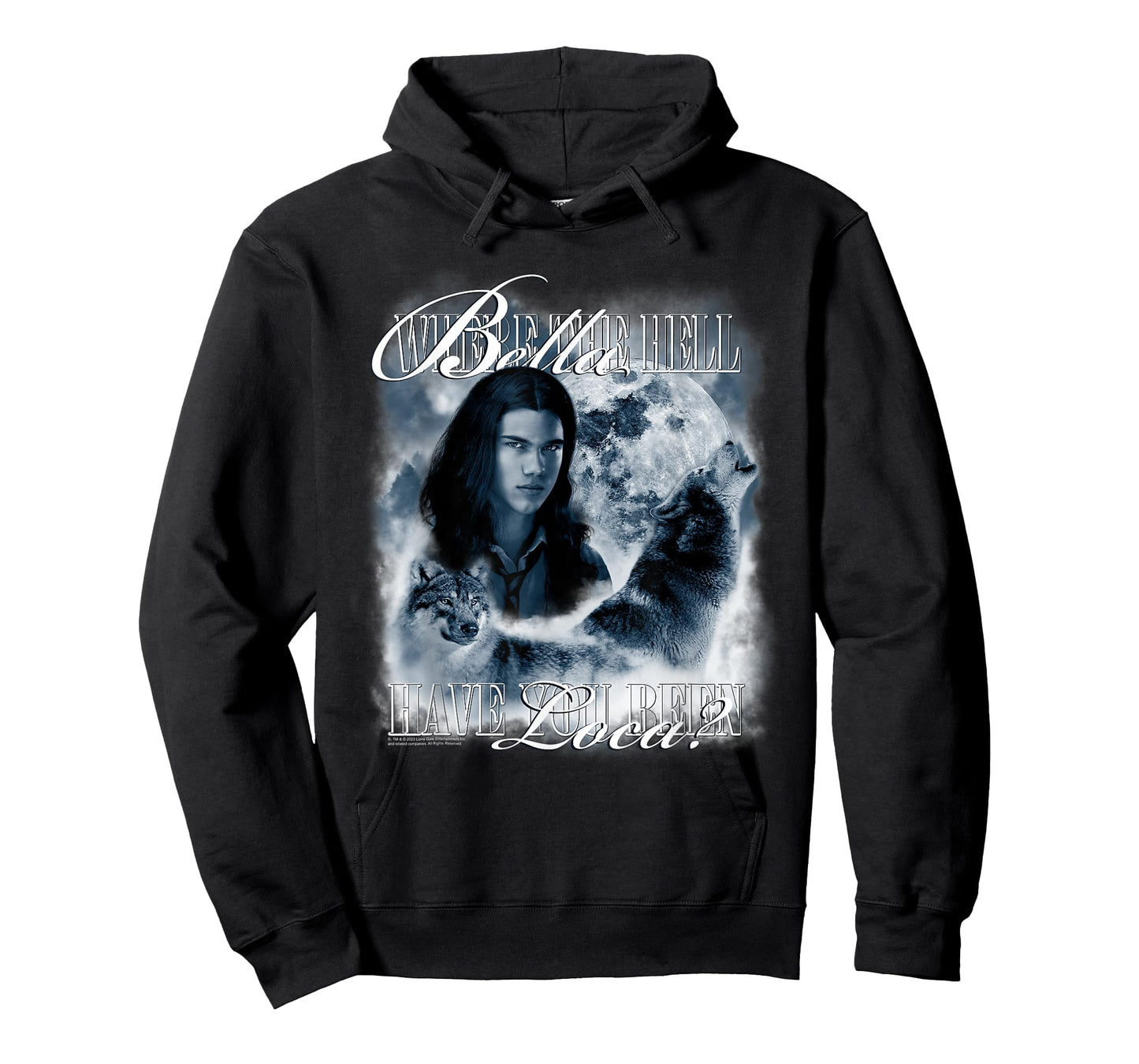 Twilight Saga Retro Jacob Wolf Moon Loca Movie T-Shirt